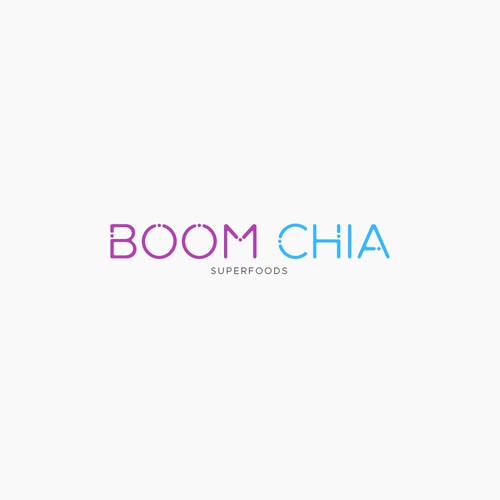 The logo is for BOOM CHIA