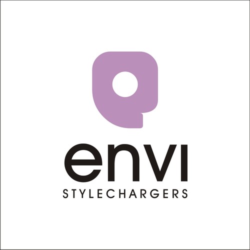 create an iconic fashiontech brand identity for envi stylechargers