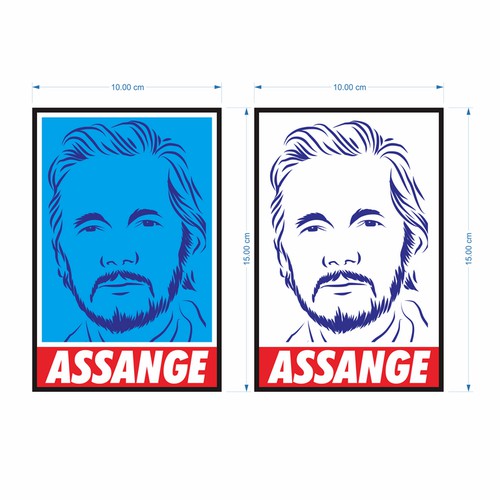 Stiker for WikiLeaks