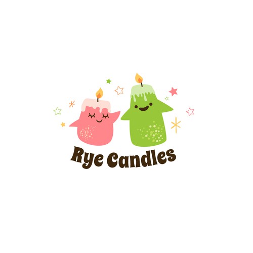 Playful Candle Logo