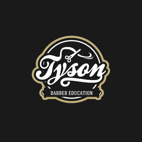 Tyson Barber Education needs a new logo
