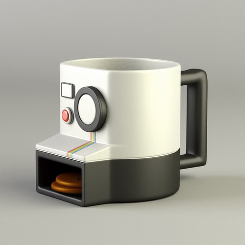 3D Unique Camera Mug