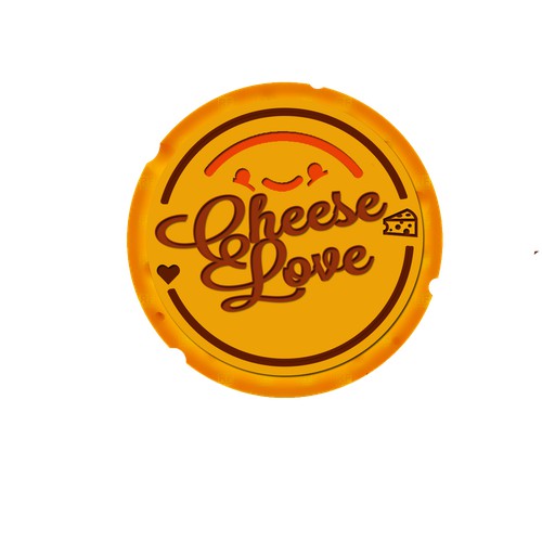 3D logo for cheese seller 