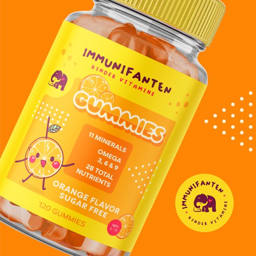 Immunifanten  Gummies Packaging