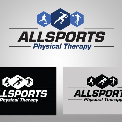 create a Sports Physical Therapy Logo for AllSports Physical Therapy