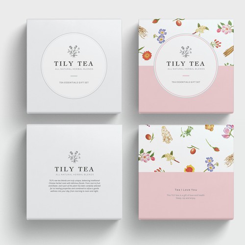 Packaging design for a gift box