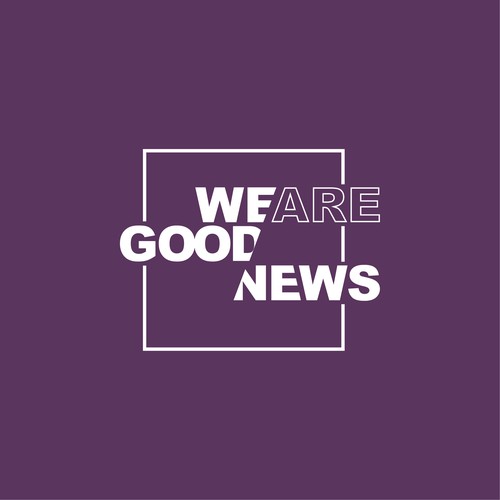 geometrical logo for good news business 