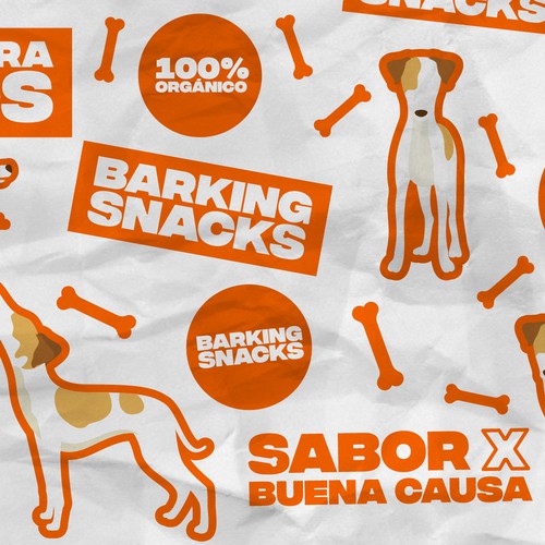 Barking Snacks Branding