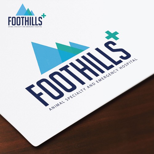 foothills logo design