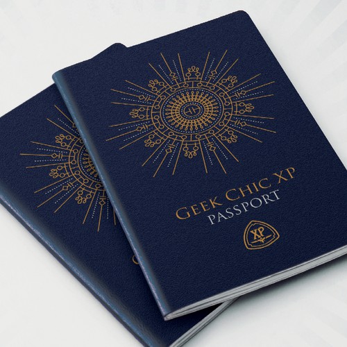 Vintage Passport Booklet