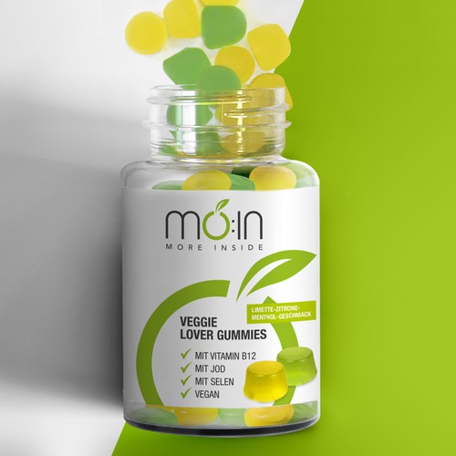 Mo:in veggie lover gummies