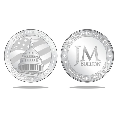 Silver coins design contest submissio for JM Bullion