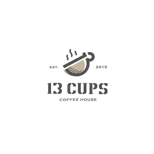 13 Cups Coffee House logo