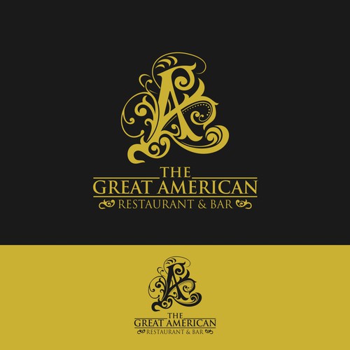 Logo for American bar and restaurant