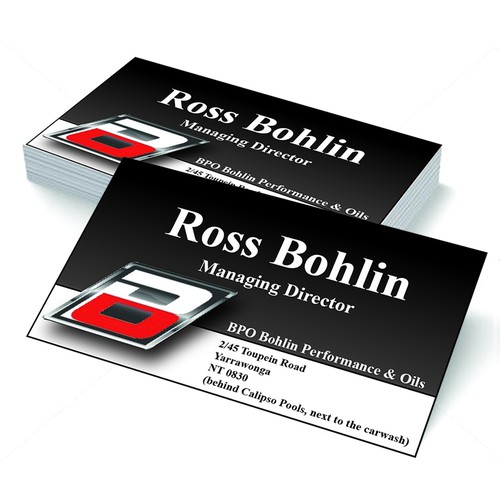 Call Card for auto parts supplier