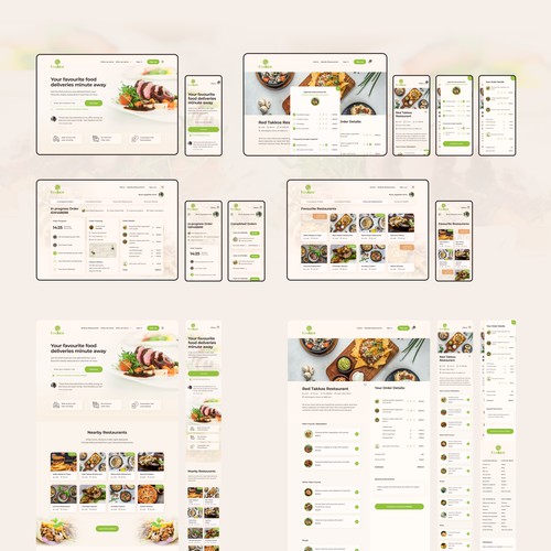 Foodlace WebApp Delivery Platform