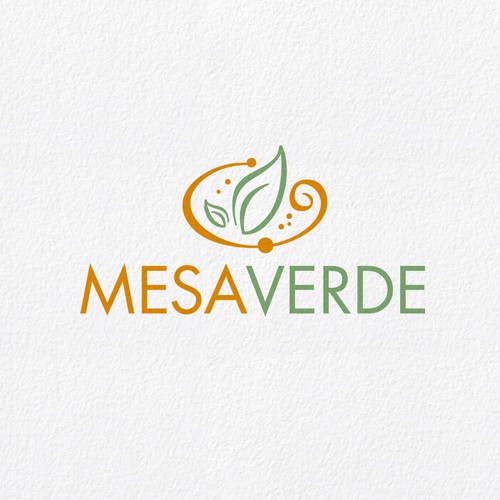 Isologotype design for a vegetarian restaurant