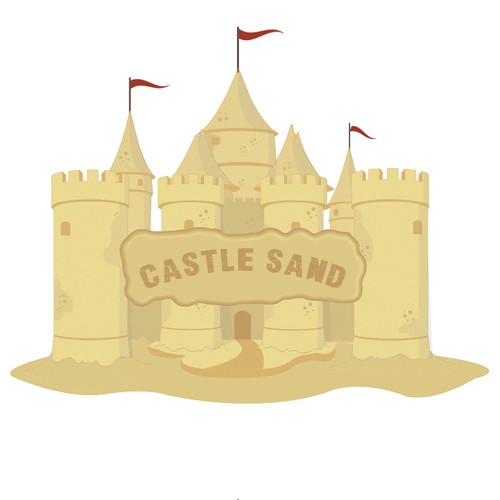 Logo for Castle Sand sculpting sand.