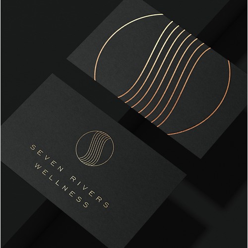 winner brand identity pack for a wellness resort.