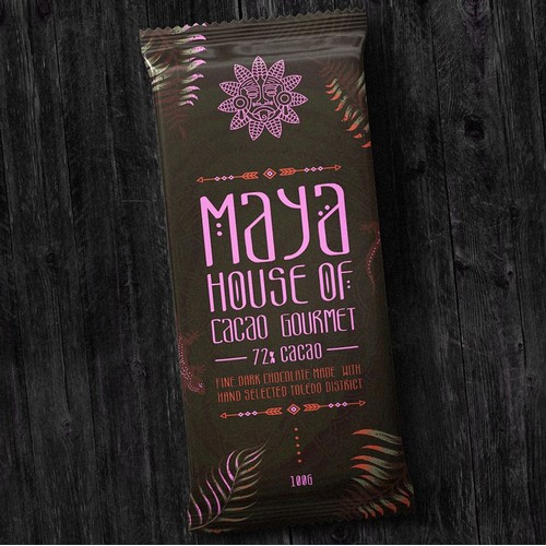 Maya chocolate brand & packaging design