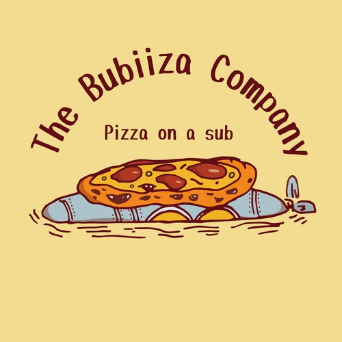 Pizza on a sub