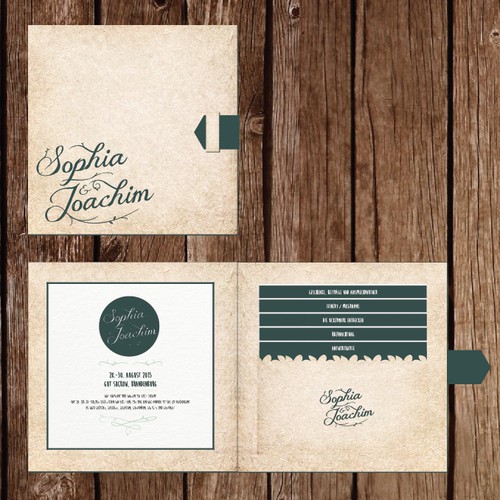 Help us design a cool wedding invitation!