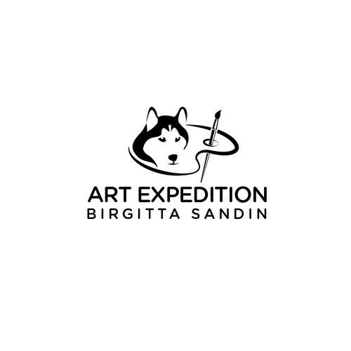 Logo for arctic glass Artist