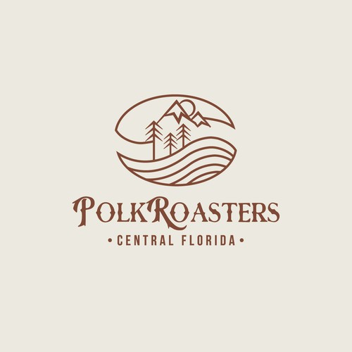 Coffee roasting logo