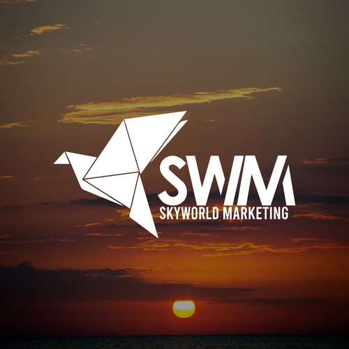 Skyworld Marketing Logo Design