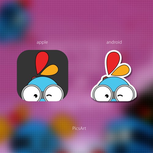 Icon design for PicsArt