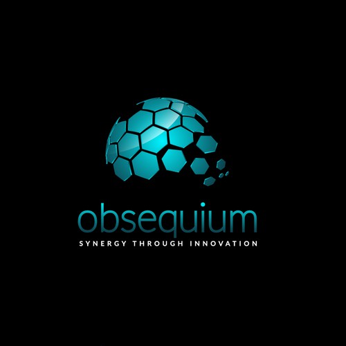 3D logo concept for obsequium