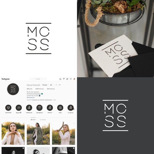 Logo for Photographer Tanya Moss 