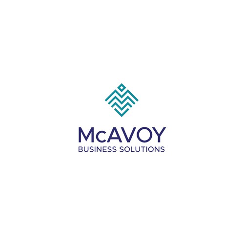 Concept for McCoy Business Solutions, a small business consultant