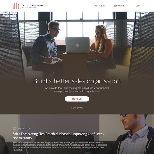 SalesManagement Website