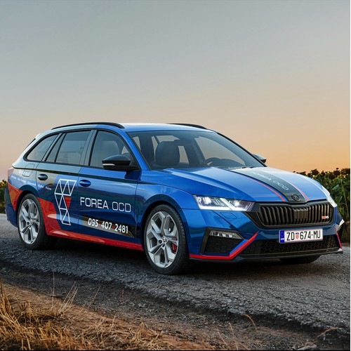 Škoda Octavia Combi RS Wrap Design