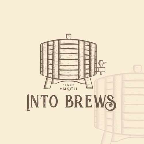 logo for brewing company