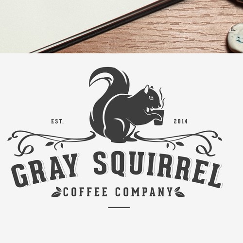 Logo for a small batch artisan coffee roasting company.