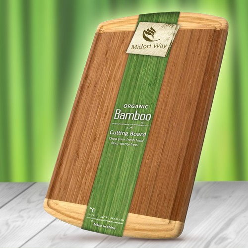 Development of the concept labels bamboo Boards