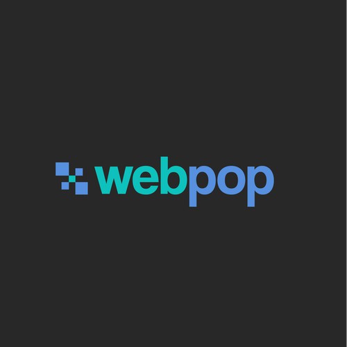 Logo for web design company