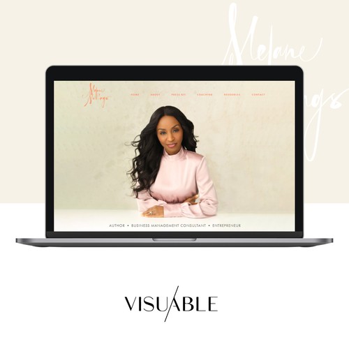 All-In Branded Squarespace Website for a Personal Brand Consultant