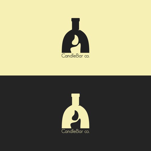 Logo concept for a candle company