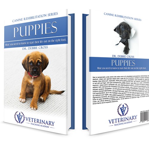 Book Cover Design for Veterinary Teaching Academy's series