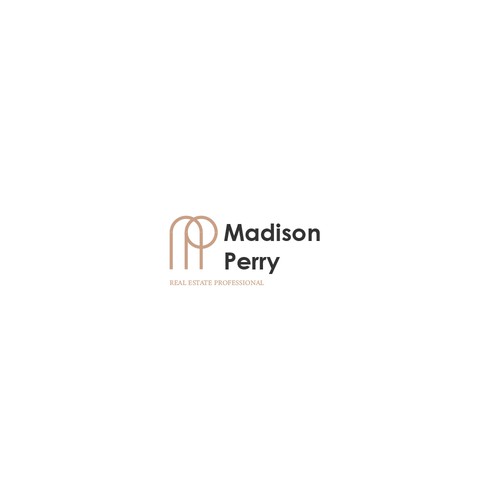Modern logo concept for real estate agency