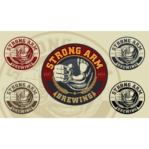 Strong Arm Brewing Needs a New Awesome Logo