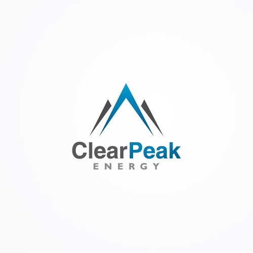 ClearPeak logo design
