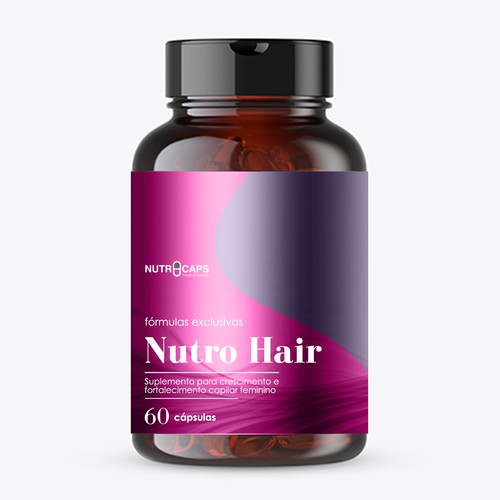 Hair Suplement Label