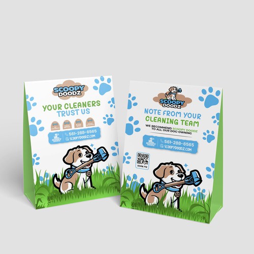 YOUR CLEANERS TRUST US || Postcard or Flyer Design