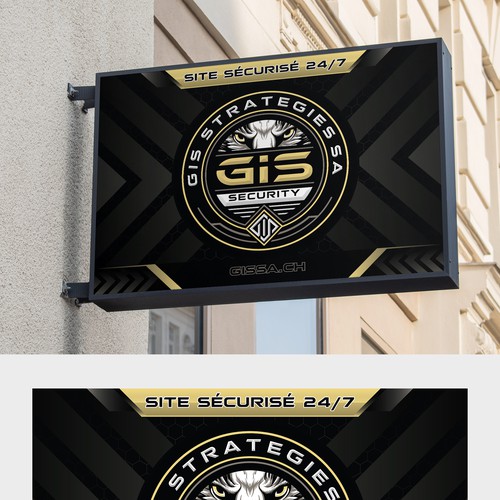 Sign Design for GIS Strategies SA