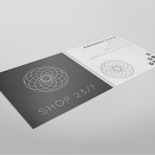 Logo & business card for online storefront