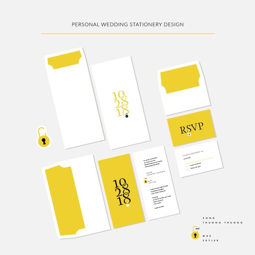 Personal Wedding Stationery Design